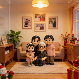 Figurine d'action 3D personnalisée : envoyez une <span class=keywords><strong>photo</strong></span> et recevez une statue en résine peinte - Product Image 6