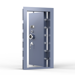 Safewell Heavy Duty Anti-Theft <b>Security</b> Stainless Steel Decorative Five Prong Locking System Bank Vault Doors for Safe Room - Product Image 1