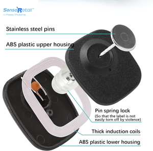 Sensoretail 8.2MHz <span class=keywords><strong>Mini</strong></span> Vuông RF cứng <span class=keywords><strong>tag</strong></span> hiệu quả <span class=keywords><strong>EAS</strong></span> Hệ thống an ninh cho quần áo giày mất phòng chống bán lẻ bảo vệ - Product Image 3