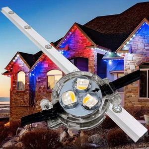 أضواء نقطة التحكم بتطبيق 12 فولت 24 فولت <span class=keywords><strong>5</strong></span> نقاط ضوء rgbw أدى بكسل ضوء نقطة - Product Image 2