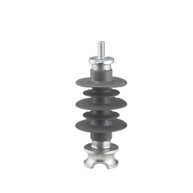HOGN 20 KV High Voltage FPQ Type Composite Polymer Pin Insulator with 12.5 KN Tensile Strength and Ball Socket