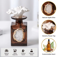 Ensemble cadeau décoratif pour la maison, huiles essentielles parfumées sans flamme, élégance luxueuse personnalisée en usine, parfum d'intérieur longue durée