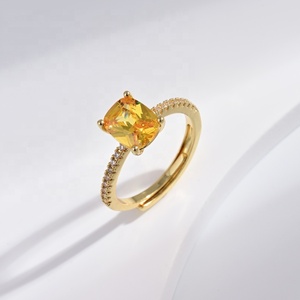 factory price plata 925 sterling silver <b>cubic</b> <b>zirconia</b> <b>ring</b> high quality colorful dainty wedding women promise adjustable <b>rings</b> - Product Image 5