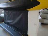 Catamarán Inflable de 14.1 pies, Suministro Directo de Fábrica, Bote de Pesca