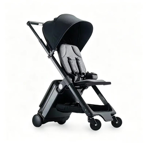Cochecito de Bebé Plegable de Fábrica con Ruedas Giratorias de 360°, Aprobado para Cabina de Avión, Carrito Universal para Niños - Product Image 1