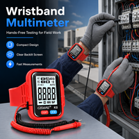 Multimeter Gelang Profesional K8 2026 Terbaru, Pengukur Tegangan AC DC, Ohm, Kapasitansi, Penguji Listrik, Hands-free, Data Hold
