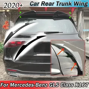 สปอยเลอร์หลังคาท้ายรถยนต์สำหรับ GLS Class X167 2020+ ปีกหลังแบบติดตั้งถาวร อุปกรณ์ตกแต่งภายนอกรถยนต์ ชิ้นส่วนแต่งรถยนต์ - Product Image 1