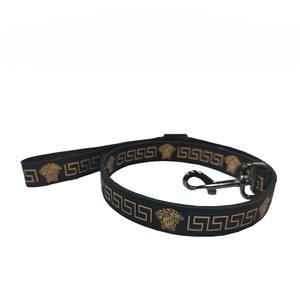 Luxuriöses Verstellbares Hundehalsband-Leine-Geschirr-Set aus Polyester für Kleine, Mittlere und Große Hunde mit Knopfverschluss im Modischen Stil - Product Image 5