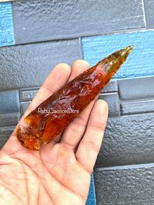 Puntas de Flecha de Cristal de Citrino Naranja Talladas a Mano Estilo Antiguo (3-6.5\") - Puntas de Lanza de Cristal, Decoración Curativa, Exhibición de Piedras Preciosas - Product Image 6