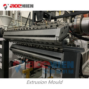 Nhựa Đa Lớp <span class=keywords><strong>PVC</strong></span> ASA PMMA Tráng Men Mái Ngói Máy Đùn Dây Chuyền Sản Xuất - Product Image 4