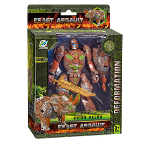 Bricolage Transformer Dinosaure Guerrier Double <span class=keywords><strong>Dragon</strong></span> Modèle <span class=keywords><strong>Jouet</strong></span> Robots pour Enfants Déformation Bloc de Construction Dinosaure Assembler Robots Jouets - Product Image 4
