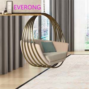 Fauteuil suspendu de haute qualité en acier inoxydable, hamac suspendu, canapé <span class=keywords><strong>pour</strong></span> la maison, la villa, l'hôtel, les loisirs en plein air, <span class=keywords><strong>pour</strong></span> le salon - Product Image 2