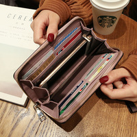 Ladies Clutch Long Wallet Korean Multifunctional Cell Phone Card Bag Coin Bag Wallet For Women