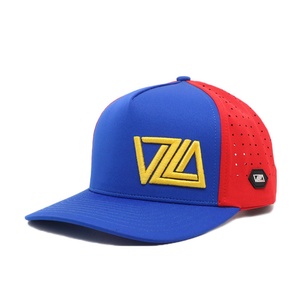 Casquettes de baseball personnalisées de haute qualité, découpées au laser, respirantes, avec boucle en plastique réglable - Product Image 6