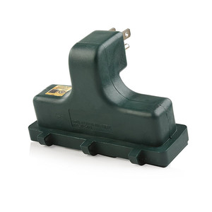 <span class=keywords><strong>Prise</strong></span> murale en plastique étanche à 3 broches, adaptateur multiprise 3 prises, robuste, mise à la terre standard, alimentation 125V 15A, ABS, anti-poussière - Product Image 2
