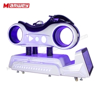 Marwey Machine de jeu de moto d'arcade populaire Machine de jeu de course de moteur Vr Simulateur de moto de réalité virtuelle Vr