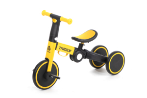 Tricycle intelligent 4-en-1 pour enfant <span class=keywords><strong>avec</strong></span> guidon pliable et cadre en aluminium-Manchons en TPR, hauteur de siège réglable - Product Image 2