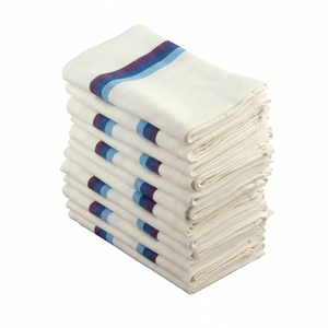 ผ้าขนหนูคอตตอนเนื้อปลาเฮอริ่งกระดูกทอคุณสมบัติแห้งเร็ว - Product Image 1