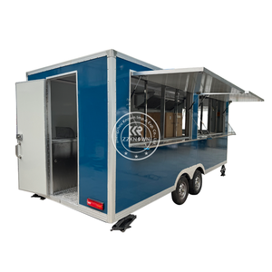 Camión de Comida Personalizado 2025, Hot Dogs, Pizza, Café, Helados, Remolque de Comida Móvil Moderno para Catering - Product Image 5