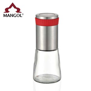 Moulin à piment portable en acier inoxydable 100 ml, moulin à épices manuel, gadget de cuisine pour usage domestique - Product Image 3