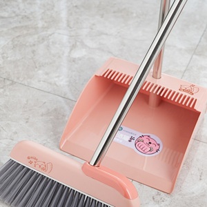 Chổi Và Dustpan Set Cho Nhà Thẳng Đứng Và Trọng Lượng Nhẹ Bụi Pan Và Bàn Chải Combo Cho Nhà Bếp Phòng Văn Phòng Sảnh Tầng Sạch - Product Image 4