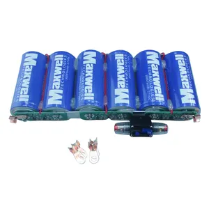 Condensador de gran capacidad Ultra 16V 500F 2,7 V, Banco 500 Farad 500 Farad 5,5, supercondensador de potencia de voltaje con precio competitivo