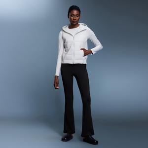 Женские спортивные брюки Xsunwing: леггинсы для йоги и фитнеса, флисовые, расклешенные, с эффектом подтяжки бедер, для бега и повседневной носки, спортивная одежда WDQ204-2 - Product Image 6