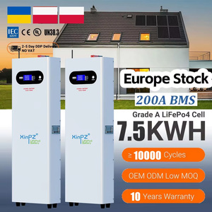 Pin LiFePO4 5kwh 10kwh 15kwh 20kwh 25kwh 51.2V + Biến tần 5kw cho hệ thống lưu trữ năng lượng mặt trời sử dụng tại nhà - Product Image 2