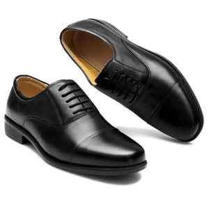 รองเท้าหนังผู้ชายแบบทางการ สีดำ ทรงอ็อกซ์ฟอร์ด สำหรับใส่ทำงาน หนังแท้ ใส่ได้ทั้งฤดูใบไม้ผลิและฤดูใบไม้ร่วง - Product Image 1