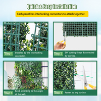 100x50cm vie comme des plantes artificielles taille personnalisée gazon artificiel toile de fond bureau cloison herbe mur
