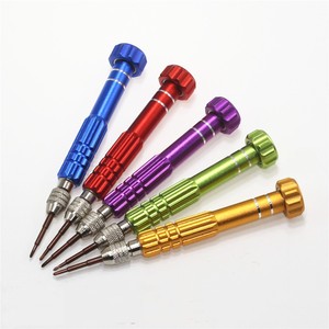 Xách Tay <span class=keywords><strong>5</strong></span> Trong 1 Mini Tuốc Nơ Vít Bộ Công Cụ Sửa Chữa Thiết Lập Cho Điện Thoại Di Động Pad Đồng Hồ Hộ Gia Đình Tay Công Cụ CR-V Thép Tuốc Nơ Vít Bộ - Product Image 1