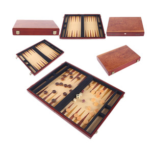Juego de Backgammon de Madera Personalizado al por Mayor, Juego de Mesa de Alta Calidad, Ajedrez, <span class=keywords><strong>Ludo</strong></span>, para Niños, para Interiores - Product Image 1