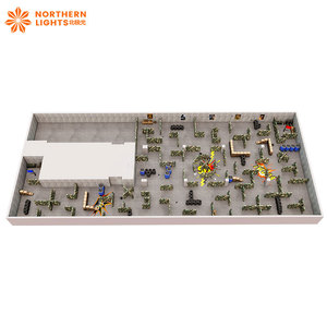 Bộ thiết bị trò chơi bắn súng laser không dây đa người chơi, sử dụng được trong nhà và ngoài trời, kèm áo giáp - Product Image 6