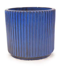 Pot de fleurs en céramique émaillée artistique, écologique, couleur vive, respirant, anti-moisissure, avec trou de drainage - Product Image 1