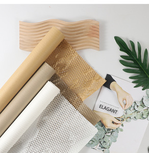 Giấy gói hàng thân thiện với môi trường, dạng tổ ong, giấy kraft, cuộn giấy gói, vật liệu thủ công mỹ nghệ, giấy gói hàng - Product Image 2