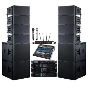 Auditorium Report Hall Gymnasiumスピーカーオーディオサウンドステージパフォーマンス屋外ラインアレイパワーアンプPAシステム - Product Image 1