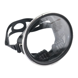 <span class=keywords><strong>Masque</strong></span> de plongée sous-marine ovale rond à large champ de vision, en verre trempé, pour la plongée en apnée et la pêche sous-marine - Product Image 5