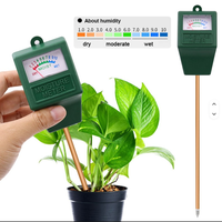 IMHOO Capteur d'humidité du sol et hygromètre en métal pour l'agriculture, le jardin, la pelouse, utilisation intérieure/extérieure