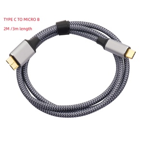 <span class=keywords><strong>สาย</strong></span>ชาร์จเร็ว 5Gbps แบบ Type-C to Micro B  1 เมตร 3.3 ฟุต  วัสดุอลูมิเนียมอัลลอยด์  สำหรับพิมพ์งาน ฮาร์ดดิสก์ โน้ตบุ๊ก  ขายดี - Product Image 5