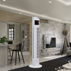 Energy Efficient Digital Tower <b>Fan</b> Quiet <b>Remote</b> <b>Control</b> Bladeless Oscillating A+++ Household Air Cooling Made Plastic Ah-ab01 - Product Image 5