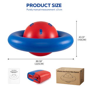 Jouets aquatiques gonflables professionnels en <span class=keywords><strong>PVC</strong></span>, Saturn Rocker, jeux aquatiques gonflables, jouets flottants pour parc aquatique, piscine - Product Image 2