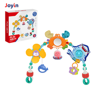 Jouet de poussette et accessoire de berceau pour bébé, jouet de Bar avec poupée océan, jouet de couffin d'arc de voyage pour nourrissons et tout-petits