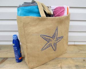 Personalized Recyclable Cotton Tote <b>Bag</b> with Hot Stamping Logo <b>Mini</b> Jute Burlap Design for <b>Gift</b> Grocery or Shopping Use - Product Image 4