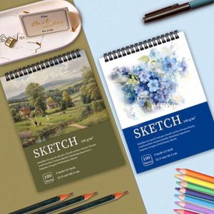 Nuevo Cuaderno de Dibujo A4 para Estudiantes, Libro de Dibujo en Blanco con Papel de Arte y Papel de Colores, Venta al por Mayor - Product Image 1