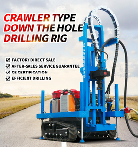 사용하기 쉬운 크롤러 공기-유압식 시추 장비 개방형 암반 시추 초보자도 빠르게 배우는 소형 다운더홀 시추 장비 - Product Image 4