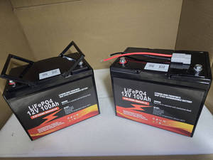 Batterie lithium-ion 12V 100Ah 200Ah 300Ah, pack de batteries Lifepo4 avec BMS, batterie solaire LiFePO4 pour usage domestique - Product Image 2