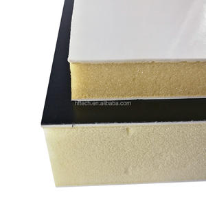 Panneaux de toiture isolés en <span class=keywords><strong>mousse</strong></span> de polyuréthane haute densité, feuilles de toiture sandwich en PU ignifuges - Product Image 5