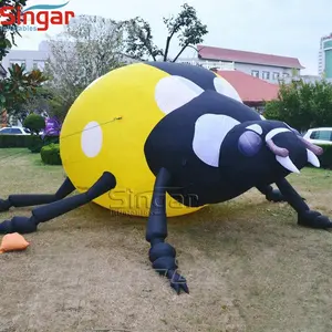 Garden festival giant decorative inflatable ladybug animal ladybug model balloon