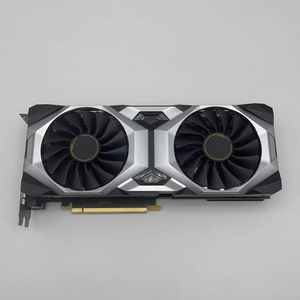 การ์ดจอ RTX 2080 8GB GDDR6 พัดลมสามตัว สำหรับเล่นเกมส์บนพีซี ตัดต่อวิดีโอ สร้างแบบจำลอง 3 มิติ รีนเดอร์ ใช้งานกับเดสก์ท็อปและเวิร์กสเตชัน - Product Image 1