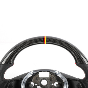 Volant en fibre de carbone à fond plat pour VW MK7 <span class=keywords><strong>DSG</strong></span> <span class=keywords><strong>Golf</strong></span> 7 <span class=keywords><strong>Golf</strong></span> 7.5 <span class=keywords><strong>Golf</strong></span> <span class=keywords><strong>6</strong></span> POLO GTE <span class=keywords><strong>GTI</strong></span> GLD GTS GLI - Product Image 5